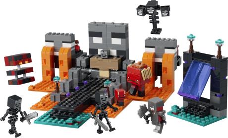 Конструктор LEGO Minecraft Битва за Визер 494 Детали  (21590) - фото 10