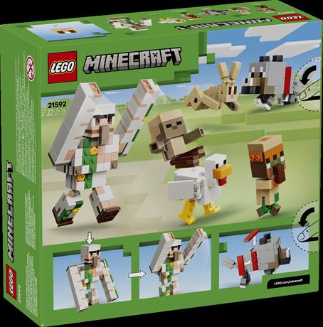 Конструктор LEGO® Minecraft™ Куриный Жокей: атака в пустыне Игрушка, 428 деталей (21592) - фото 1