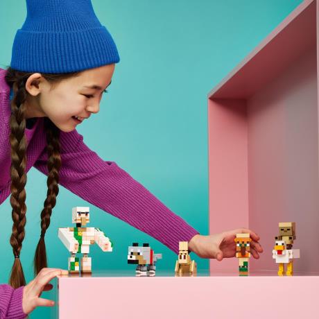 Конструктор LEGO® Minecraft™ Курячий Жокей: атака в пустелі Іграшка, 428 деталей (21592) - фото 5