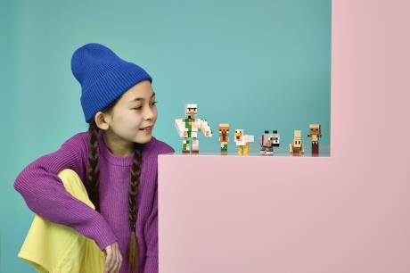 Конструктор LEGO® Minecraft™ Курячий Жокей: атака в пустелі Іграшка, 428 деталей (21592) - фото 6