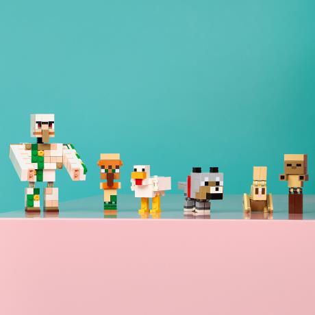 Конструктор LEGO® Minecraft™ Курячий Жокей: атака в пустелі Іграшка, 428 деталей (21592) - фото 7