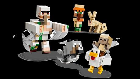 Конструктор LEGO® Minecraft™ Куриный Жокей: атака в пустыне Игрушка, 428 деталей (21592) - фото 9