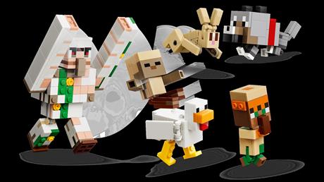 Конструктор LEGO® Minecraft™ Куриный Жокей: атака в пустыне Игрушка, 428 деталей (21592) - фото 11