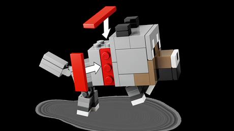 Конструктор LEGO® Minecraft™ Куриный Жокей: атака в пустыне Игрушка, 428 деталей (21592) - фото 14