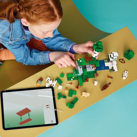 Конструктор LEGO® Minecraft® Приключение первой ночи Конструктор, 301 деталь (21593) - фото 2