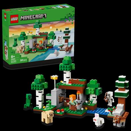 Конструктор LEGO® Minecraft® Пригода першої ночі Конструктор, 301 деталь (21593) - фото 2