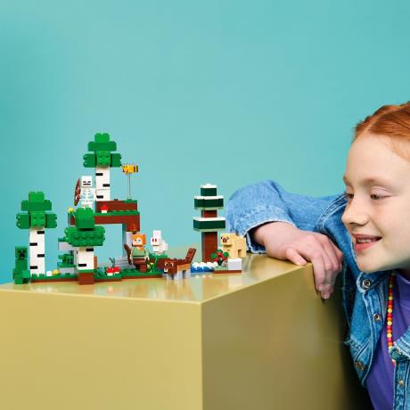 Конструктор LEGO® Minecraft® Приключение первой ночи Конструктор, 301 деталь (21593) - фото 4