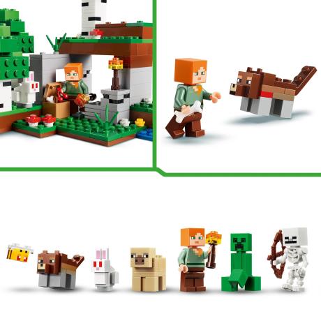 Конструктор LEGO® Minecraft® Приключение первой ночи Конструктор, 301 деталь (21593) - фото 6