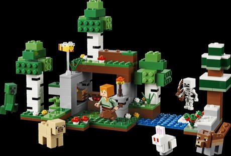 Конструктор LEGO® Minecraft® Пригода першої ночі Конструктор, 301 деталь (21593) - фото 6
