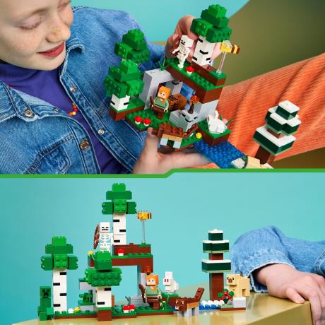 Конструктор LEGO® Minecraft® Приключение первой ночи Конструктор, 301 деталь (21593) - фото 7