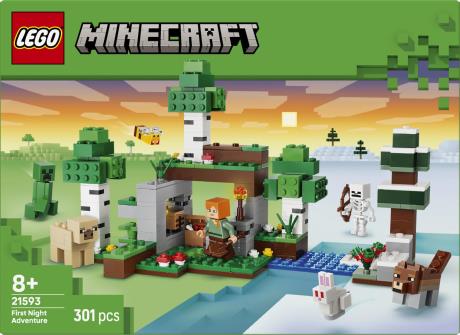 Конструктор LEGO® Minecraft® Приключение первой ночи Конструктор, 301 деталь (21593) - фото 10