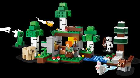 Конструктор LEGO® Minecraft® Пригода першої ночі Конструктор, 301 деталь (21593) - фото 11