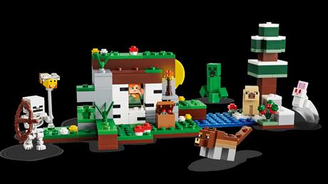 Конструктор LEGO® Minecraft® Пригода першої ночі Конструктор, 301 деталь (21593) - фото 13
