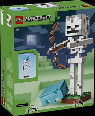Конструктор LEGO® Minecraft® Скелет Геймерский декор, 502 детали (21594) - фото 1