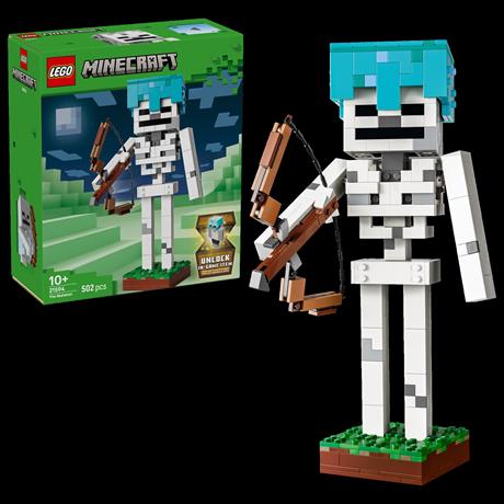 Конструктор LEGO® Minecraft® Скелет Геймерский декор, 502 детали (21594) - фото 2