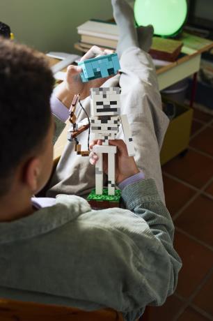 Конструктор LEGO® Minecraft® Скелет Геймерський декор , 502 деталі (21594) - фото 3