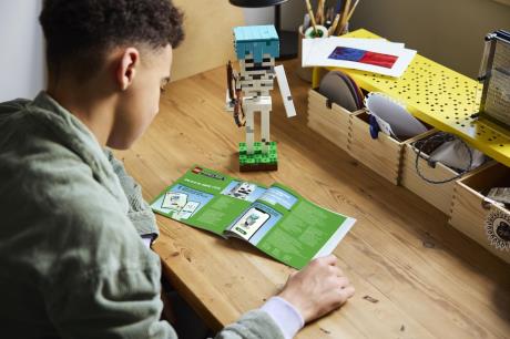 Конструктор LEGO® Minecraft® Скелет Геймерський декор , 502 деталі (21594) - фото 4