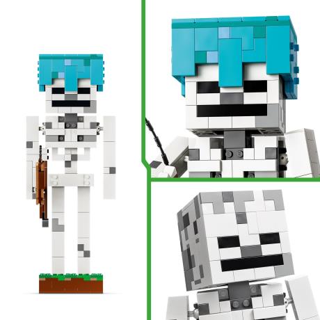 Конструктор LEGO® Minecraft® Скелет Геймерський декор , 502 деталі (21594) - фото 10