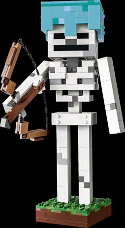 Конструктор LEGO® Minecraft® Скелет Геймерский декор, 502 детали (21594) - фото 10
