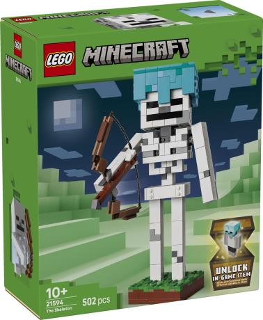 Конструктор LEGO® Minecraft® Скелет Геймерський декор , 502 деталі (21594) - фото 11