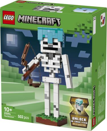 Конструктор LEGO® Minecraft® Скелет Геймерський декор , 502 деталі (21594) - фото 12