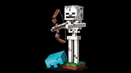 Конструктор LEGO® Minecraft® Скелет Геймерский декор, 502 детали (21594) - фото 14