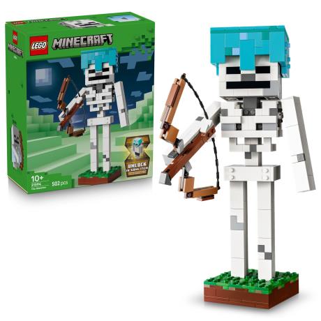 Конструктор LEGO® Minecraft® Скелет Геймерський декор , 502 деталі (21594) - фото 0