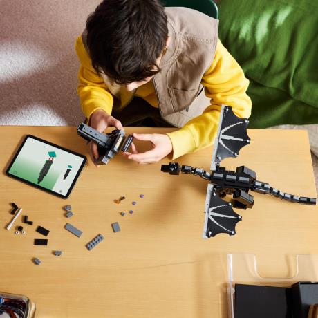 Конструктор LEGO® Minecraft® Дракон Краю Декор з відеогри, 710 деталей (21595) - фото 2