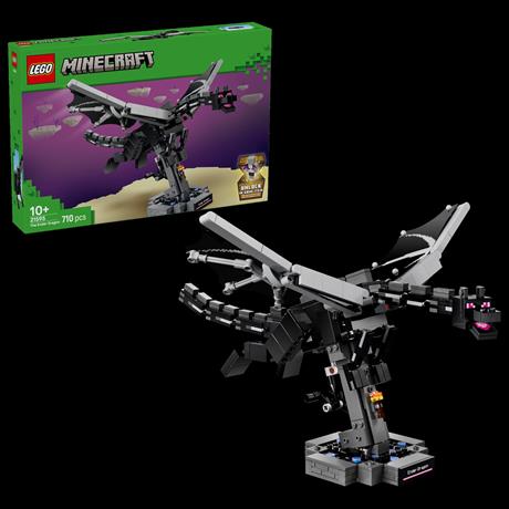 Конструктор LEGO® Minecraft® Дракон Края Декор по видеоигре, 710 деталей (21595) - фото 2