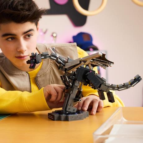 Конструктор LEGO® Minecraft® Дракон Краю Декор з відеогри, 710 деталей (21595) - фото 7
