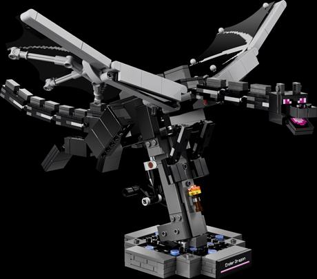 Конструктор LEGO® Minecraft® Дракон Края Декор по видеоигре, 710 деталей (21595) - фото 11