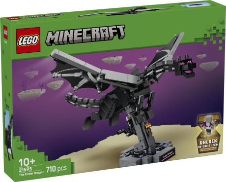 Конструктор LEGO® Minecraft® Дракон Краю Декор з відеогри, 710 деталей (21595) - фото 12