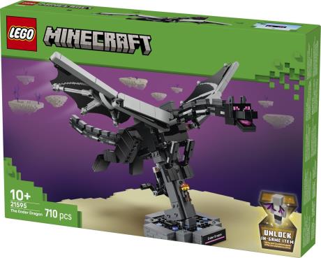 Конструктор LEGO® Minecraft® Дракон Краю Декор з відеогри, 710 деталей (21595) - фото 13