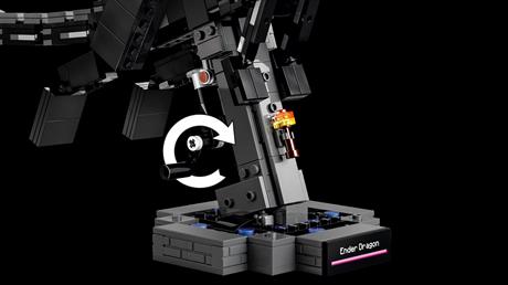 Конструктор LEGO® Minecraft® Дракон Края Декор по видеоигре, 710 деталей (21595) - фото 16