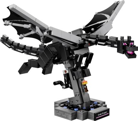 Конструктор LEGO® Minecraft® Дракон Краю Декор з відеогри, 710 деталей (21595) - фото 18