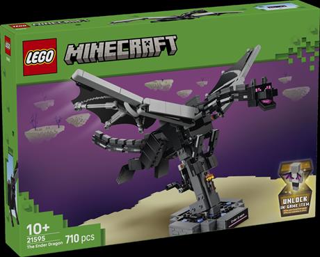 Конструктор LEGO® Minecraft® Дракон Края Декор по видеоигре, 710 деталей (21595) - фото 0