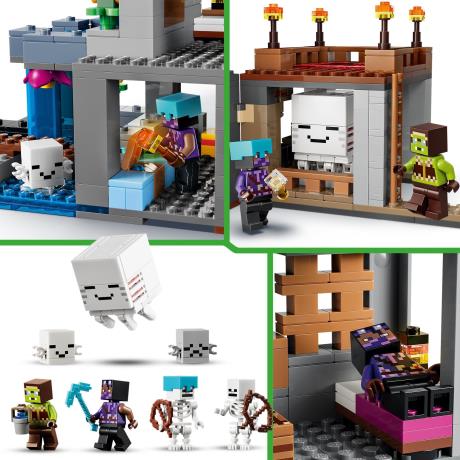 Конструктор LEGO® Minecraft™ Станция хозяев Геймерская игрушка для сюжетной игры, 754 детали (21597) - фото 6