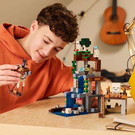 Конструктор LEGO® Minecraft™ Станция хозяев Геймерская игрушка для сюжетной игры, 754 детали (21597) - фото 7
