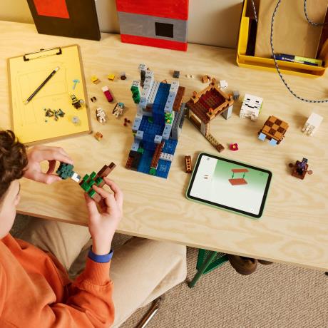 Конструктор LEGO® Minecraft™ Станция хозяев Геймерская игрушка для сюжетной игры, 754 детали (21597) - фото 11