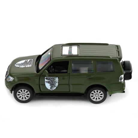 Автомодель TechnoDrive Шеврони героїв Mitsubishi Pajero 4WD Tubro 93 ОМБр 1:42 (250283M) - фото 8