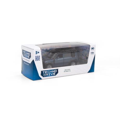 Автомодель TechnoDrive Mitsubishi 4WD Turbo чорний 1:43 (250284) - фото 3