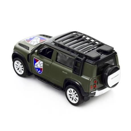 Автомодель TechnoDrive Шевроны героев Land Rover Defender 110 110 25 ОВДБр 1:43 (250289M) - фото 9
