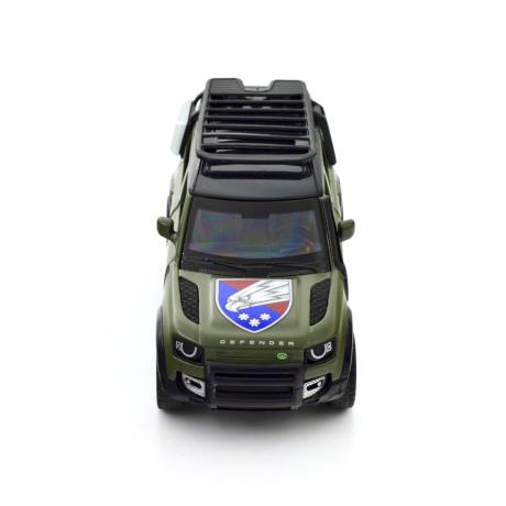Автомодель TechnoDrive Шевроны героев Land Rover Defender 110 110 25 ОВДБр 1:43 (250289M) - фото 14