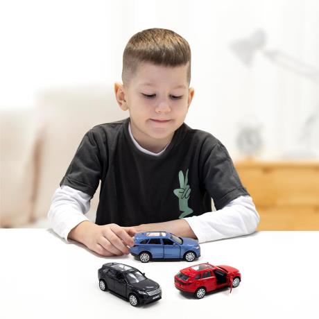 Автомодель TechnoDrive Land Rover Range Rover Velar синій 1:42 (250308) - фото 1