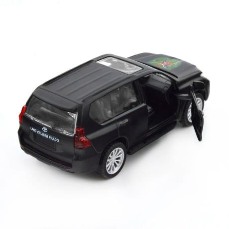 Автомодель TechnoDrive Шевроны героев Toyota Land Cruiser Prado 110 ОМБр 1:42 (250359M) - фото 1