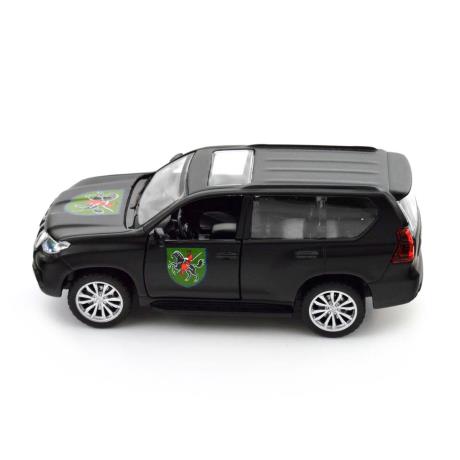 Автомодель TechnoDrive Шевроны героев Toyota Land Cruiser Prado 110 ОМБр 1:42 (250359M) - фото 8