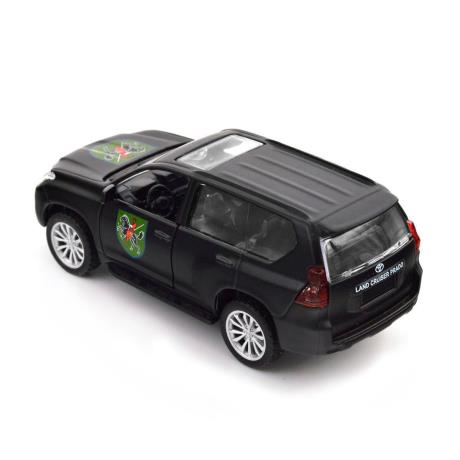 Автомодель TechnoDrive Шевроны героев Toyota Land Cruiser Prado 110 ОМБр 1:42 (250359M) - фото 9