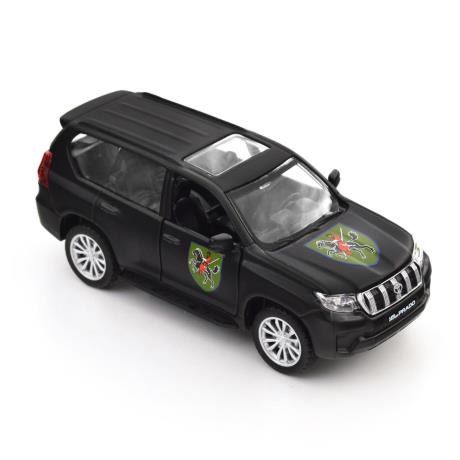 Автомодель TechnoDrive Шевроны героев Toyota Land Cruiser Prado 110 ОМБр 1:42 (250359M) - фото 13