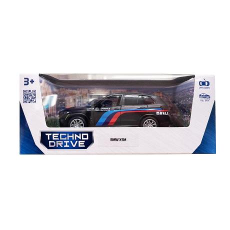 Автомодель TechnoDrive BMW X5M чорний 1:44 (250360) - фото 1