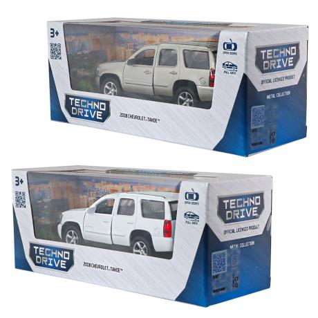 Автомодель - CHEVROLET TAHOE 2008 (білий, сірий) - фото 3